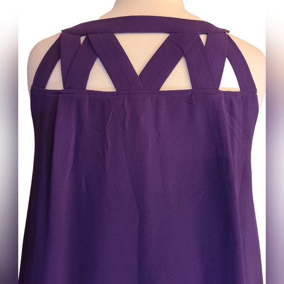 Peach Love California size S plum purple dress - Picture 5 of 9